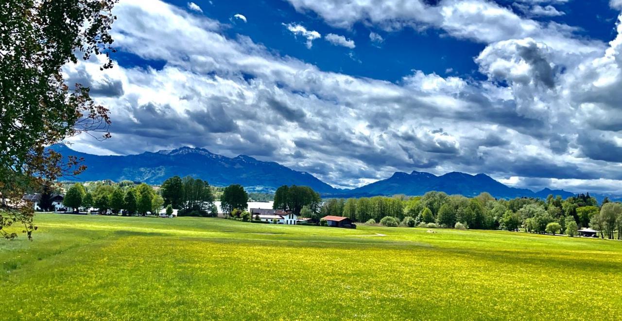 Ferienwohnung Chiemseealpenblick Breitbrunn am Chiemsee Extérieur photo